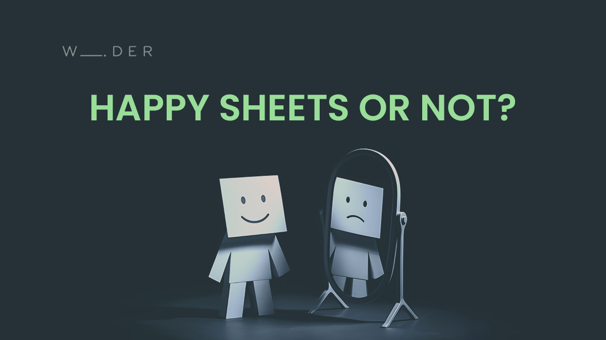 Happy Sheets Or Not?